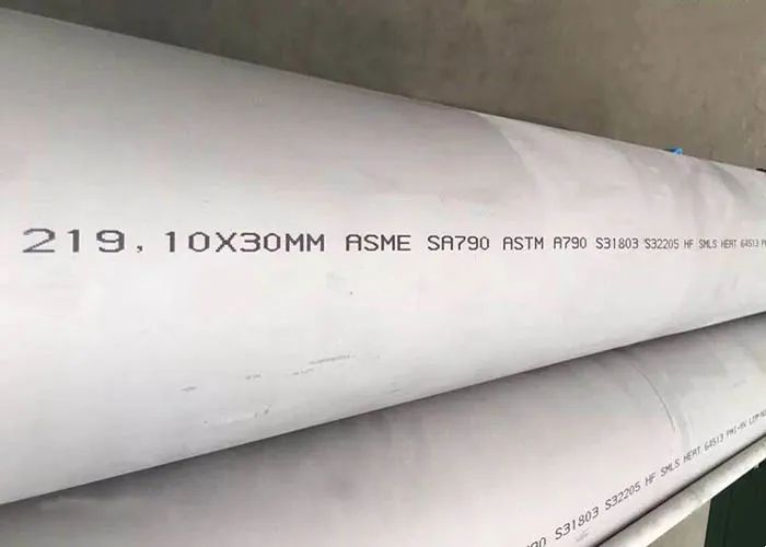 ASME SA790 Duplex Pipe Manufacturer Exporter in India