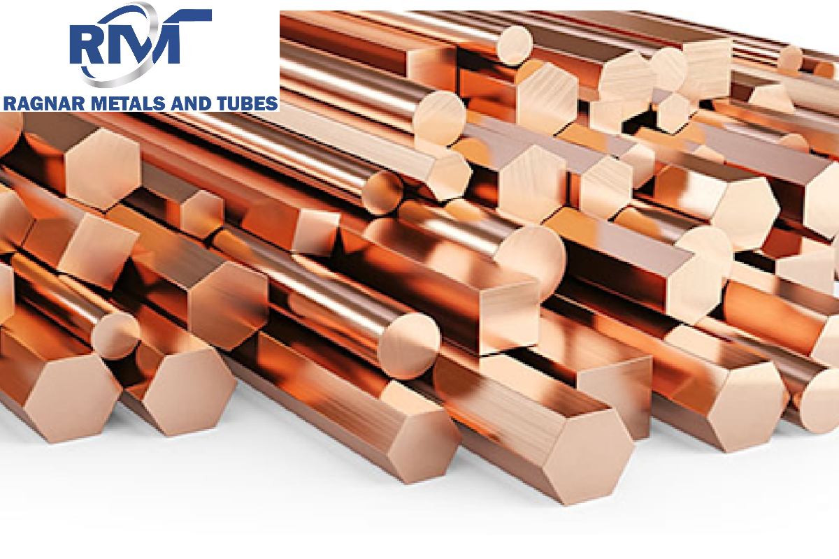 Etp copper Bars manufactured and exported by Ragnar Pipe & Tube Company, India